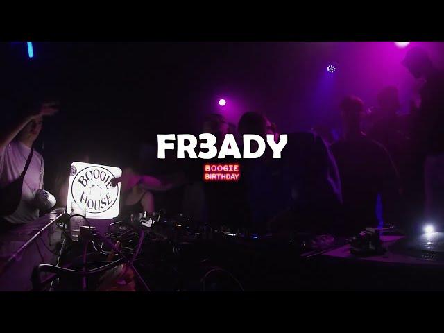 FR3ADY at Boogie House | Toekomstmuziek (02.02.2024)