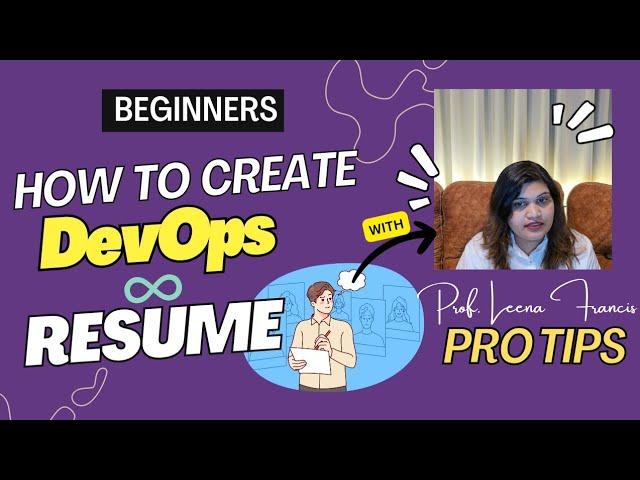 Create your DevOps Resume / CV for Beginners | Boost your career| Career Guidance