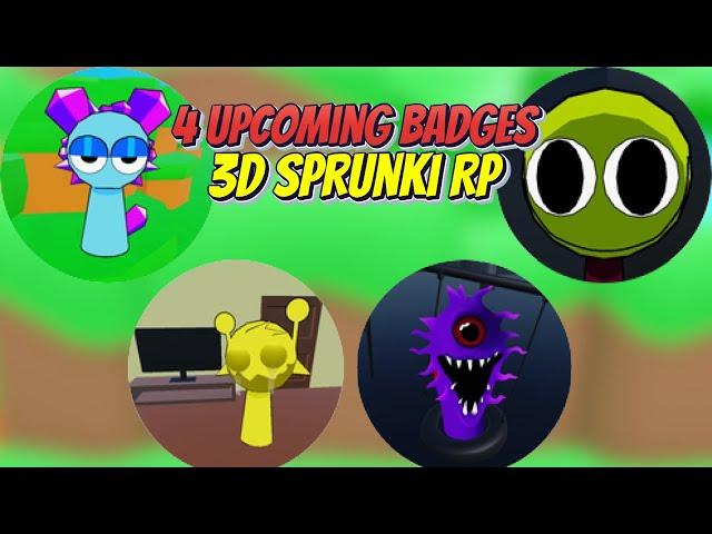 3D Sprunki RP - All Officially Upcoming 4 Badges Leaks Durple Phase 6 Simon Pyramixed Thysto Phase 1