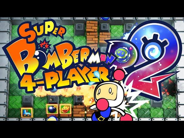 THE BIGGEST BOMBERMAN YET! - Super Bomberman R2 (4- Player Gameplay)