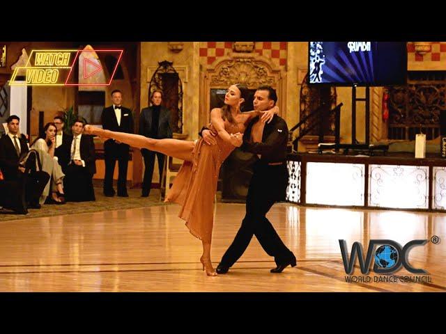 Dorin Frecautanu & Marina Sergeeva - Rumba Latin Dance | WDC Presidents Dinner & Awards