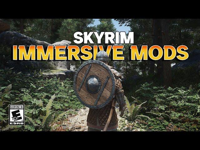 12 Immersive Skyrim Mods I Can’t Play Without in 2025!