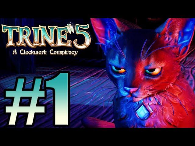 Trine 5 A Clockwork Conspiracy Gameplay Walkthrough Part 1