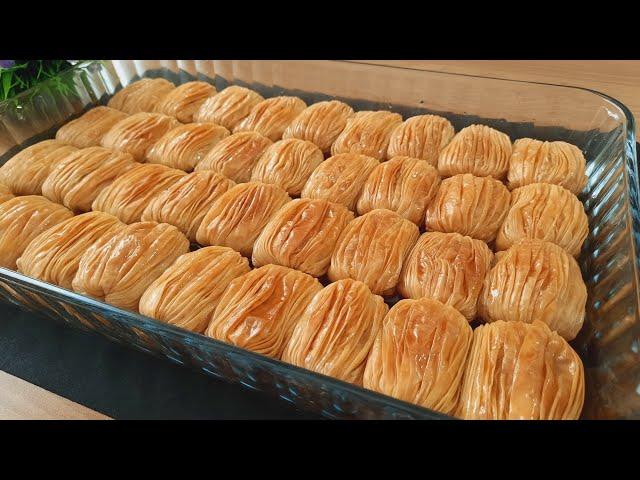 The Best Baklava Recipe Its shape is amazing, it becomes an event with its taste