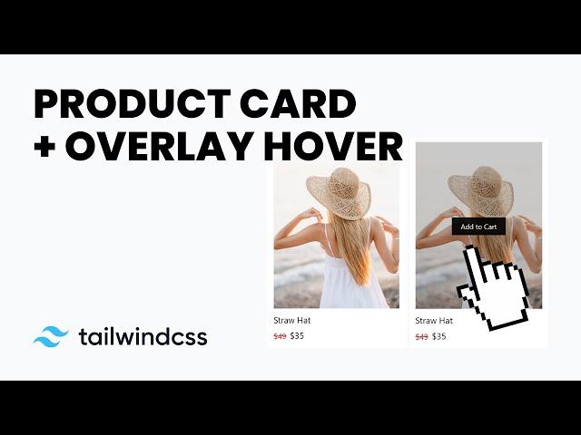 Product Card With Hover Effect - Tailwind CSS