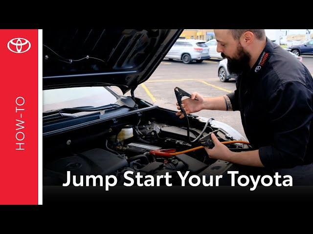 How To: Jump Start Your Toyota