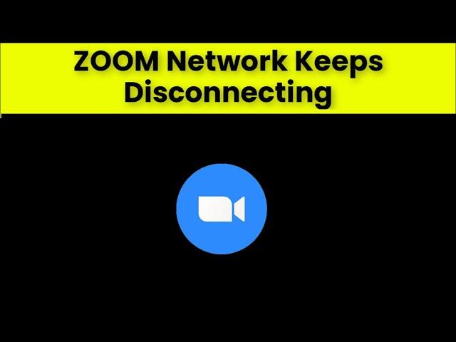 How To Fix ZOOM Meeting Keeps Disconnecting Issue Windows 11 / 10 / 8 / 7 - 2022