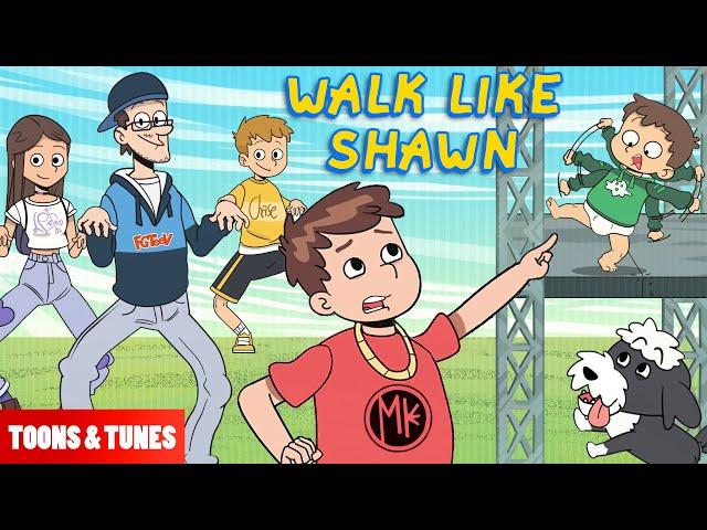 Walk Like Shawn  Music Video (Animated in the FGTeeV Books Style)