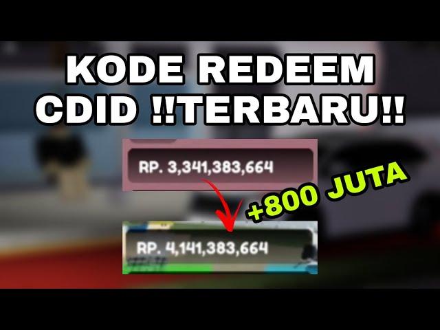 Kode Redeem CDID TERBARU!!! | Roblox | Roblox Indonesia