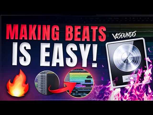 THE EASIEST WAY TO MAKE BEATS | Logic Pro X (TUTORIAL)