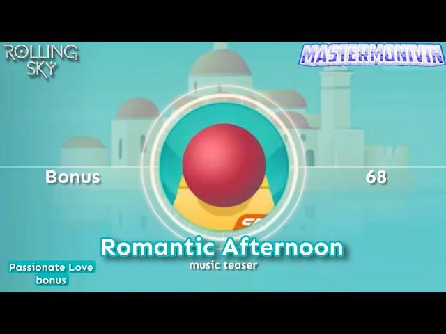 「Rolling Sky」Bonus 68 “Romantic Afternoon”, music teaser | MasterMonivin