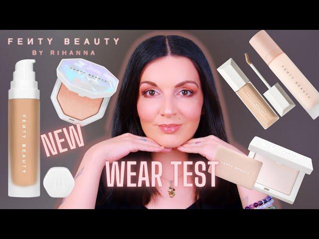 FENTY BEAUTY NEW Soft Lit Naturally Luminous FOUNDATION & Base Products REVIEW + WEAR TEST