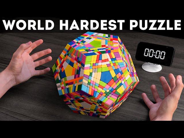 SOLVING THE HARDEST RUBIK’S CUBE IN THE WORLD | EXAMINX 11х11