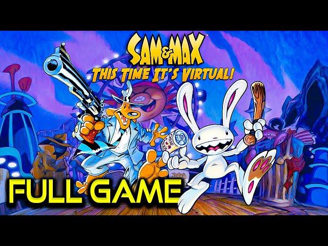 Sam and Max: This Time It's Virtual | Full Game Walkthrough | No Commentary