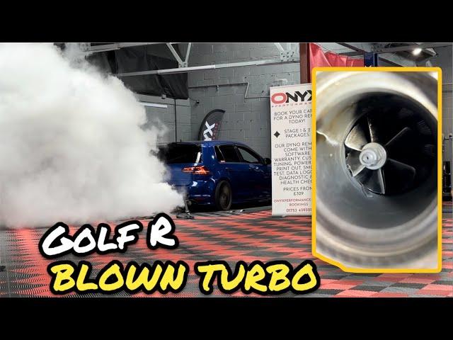 GOLF R BLOWN TURBO WHILE DOING STAGE 2 *WENT HORRIBLY WRONG*