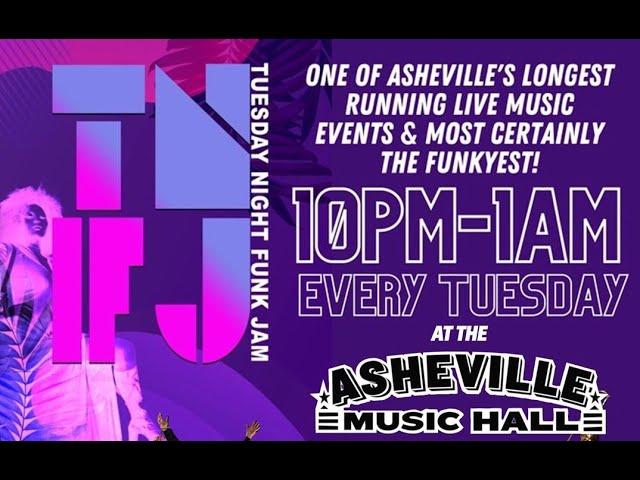 Tuesday Night Funk Jam LIVE at Asheville Music Hall 9-17-2024