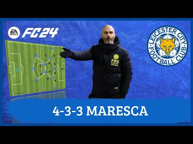Enzo Maresca 4-3-3 Leicester EA FC 24 |Tácticas|
