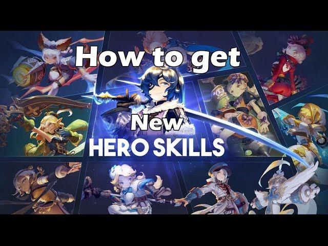 How to get New Hero Skill (All Class) - Dragon Nest Sea