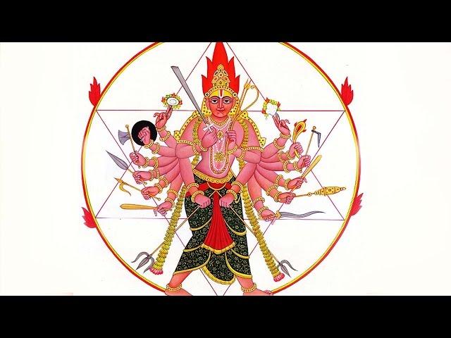Sudarshana Ashtakam - Powerful Stotram - To Remove Evil Eye & To Overcome Sickness and Miseries