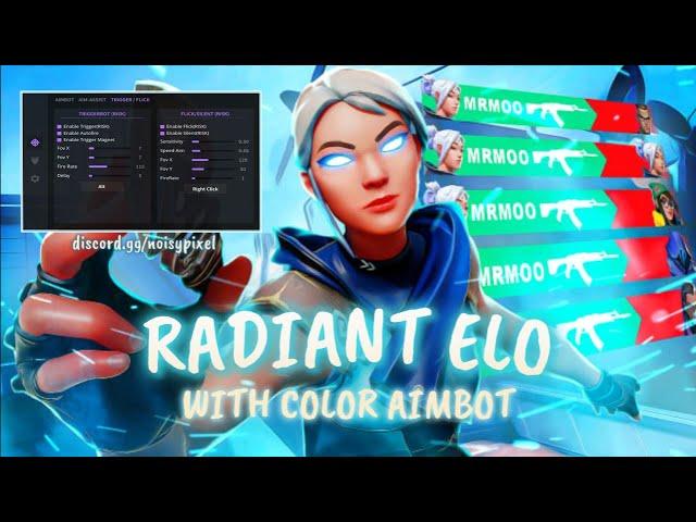 BEST VALORANT COLOR AIMBOT WITH RADIANT ELO GAMEPLAY 2024