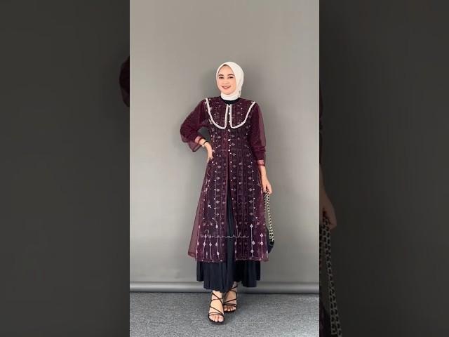 Ootd kondangan cantik #ootdhijab #hijabstyle #shorts