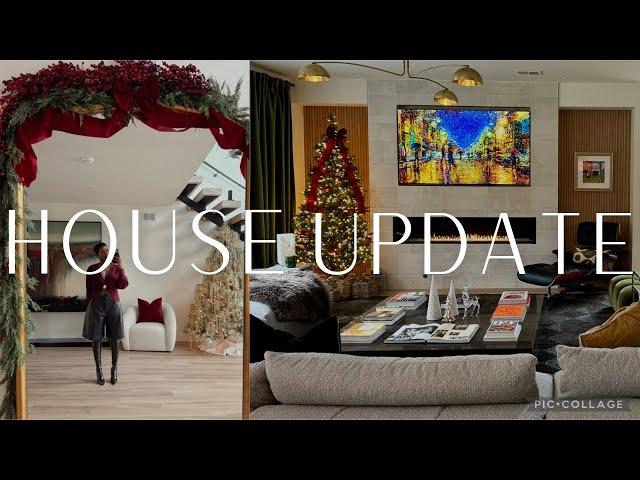 House Update & Holiday Decor : Mid Century Modern Style