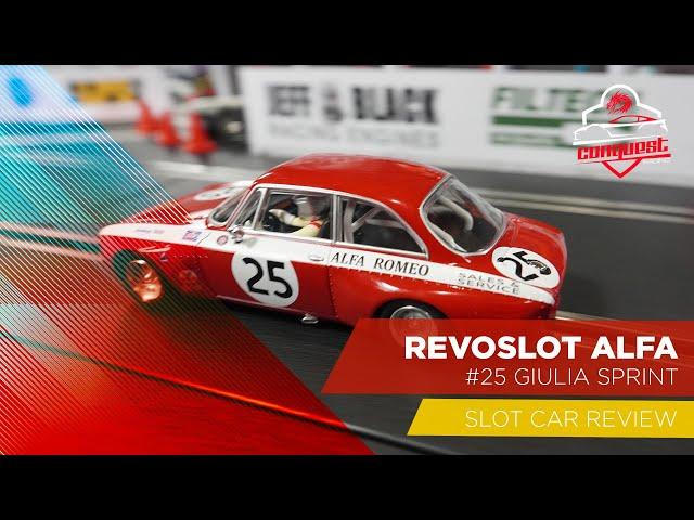 SLOT CAR UNBOXING & REVIEW RevoSlot Alfa Romeo GTA No 25 Twin Pack