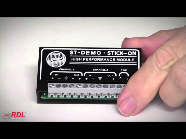 Radio Design Labs ST-ACR2 Audio Controlled Relay Overview | Full Compass