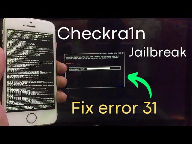 Checkra1n Jailbreak || Fix Right Before Trigger Error iOS 12.5.5/14.8 !! #techgodfather 