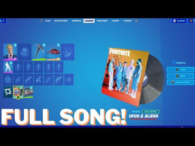 UFOs AND ALIENS - Full Song! (Fortnite)