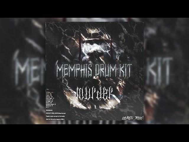 [ROYALTY FREE] Memphis Drum Kit + Loop kit 2024 (Key Glock, Sexyy Red, Crunk, Bandplay) - "MURDER"