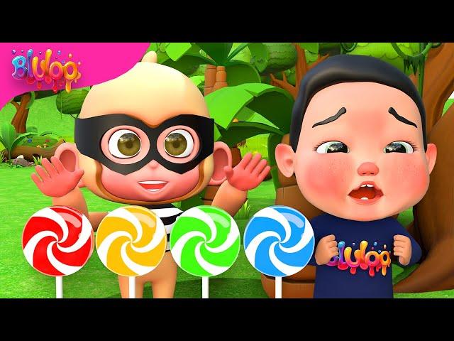 Color Finger Family | Three Little Kittens | BluLoo Nursery Rhymes & Kids Songs