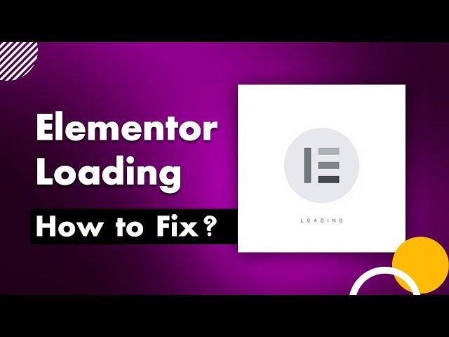 Fixing Elementor Loading Problems FAST | Elementor Not Working | WP Bravo