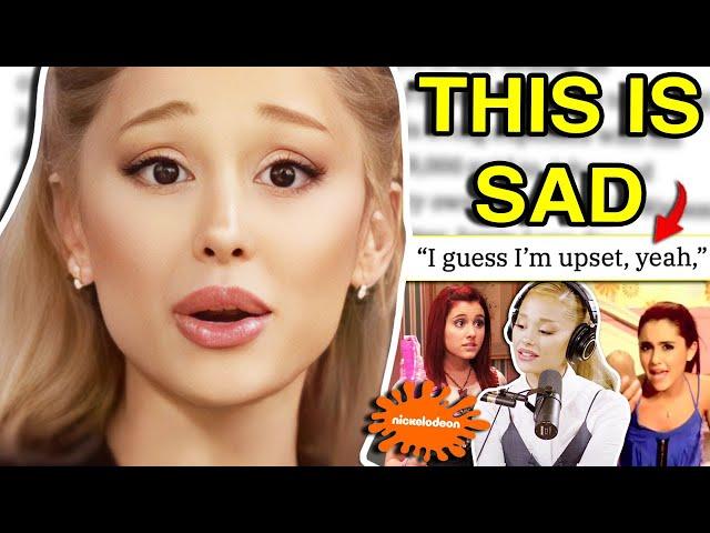 ARIANA GRANDE SPEAKS OUT ON NICKELODEON