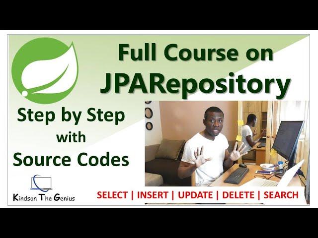 Spring JPARepository Complete Tutorial 2019