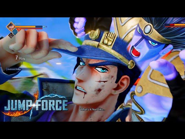 ORA ORA ORA! Jotaro Kujo Jump Force Online Gameplay!