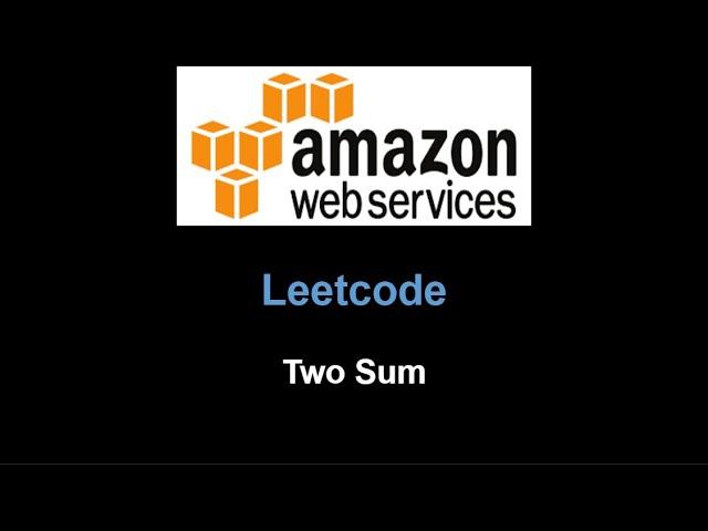 Leetcode 1. Two Sum (Hash Table)