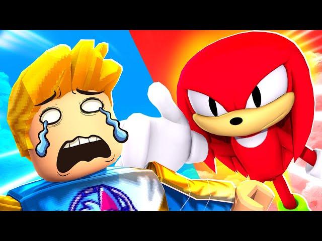 Becoming KNUCKLES in Roblox Sonic Speed Simulator