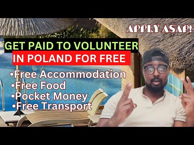 GET PAID TO VOLUNTEER IN POLAND FOR FREE! | APPLY TO THIS FOUNDATION | FREE MONEY, FREE FOOD..