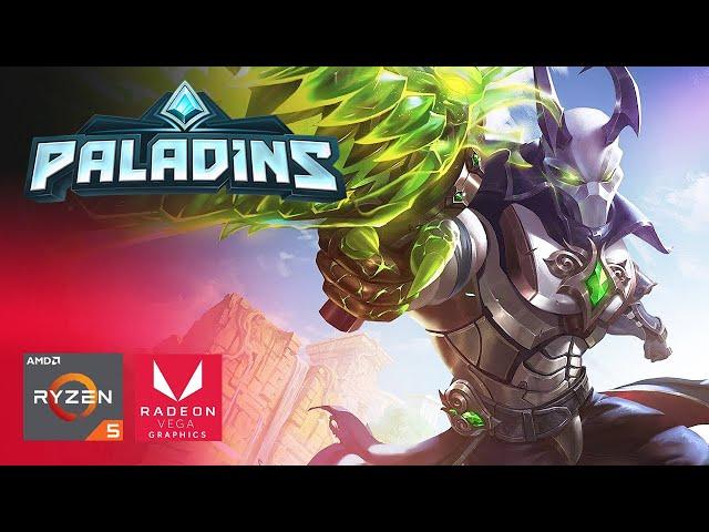 Paladins on Ryzen 5 2400G Without Graphics Card