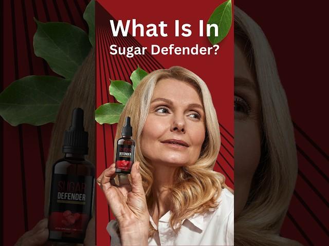 Sugar Defender Ingredients List #diabetes #diabetic #shorts