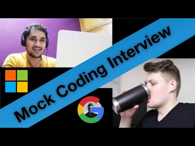 Google Coding Interview with an ex-Microsoft Software Engineer