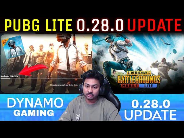 Pubg Lite 0.28.0 Update | Dynamo Gaming On Pubg Lite | Pubg Lite New Update | New Update 0.28.0 Pubg