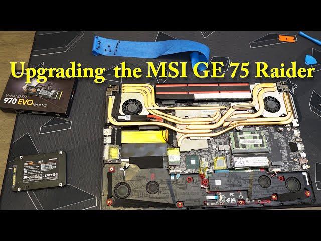 Upgrading the MSI GE 75 Raider - ParadiseBizz