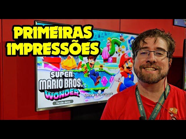 Joguei SUPER MARIO WONDER e está FANTÁSTICO - Primeiras impressões