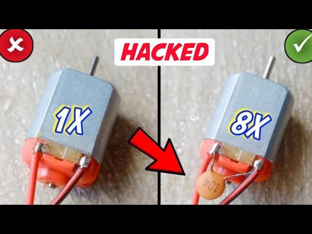 Boost Your DC Motor Speed 8X with This Simple Hack! | Life-Changing DIY Tips