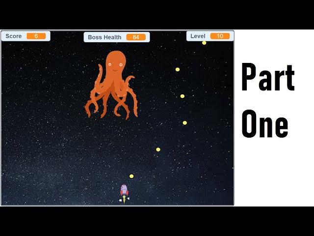 How to put a Boss Battle in your SCRATCH game (Part 1: OctoBOSS)