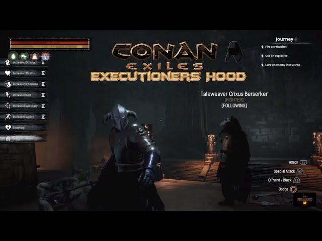 CONAN EXILES PVP Executioners Hood (PS4)