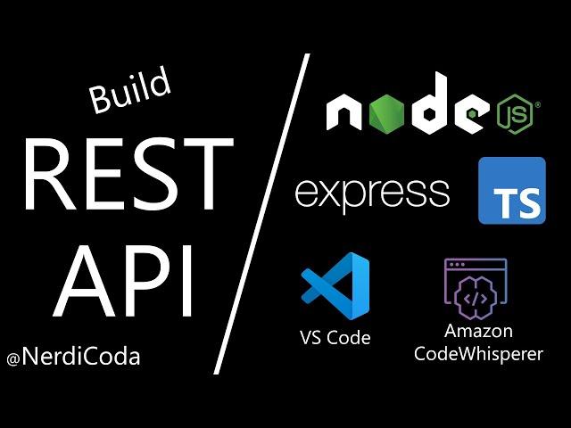 ⭐ Build REST API for Beginners with Node.js + Express.js + TypeScript.  Fully Explained 