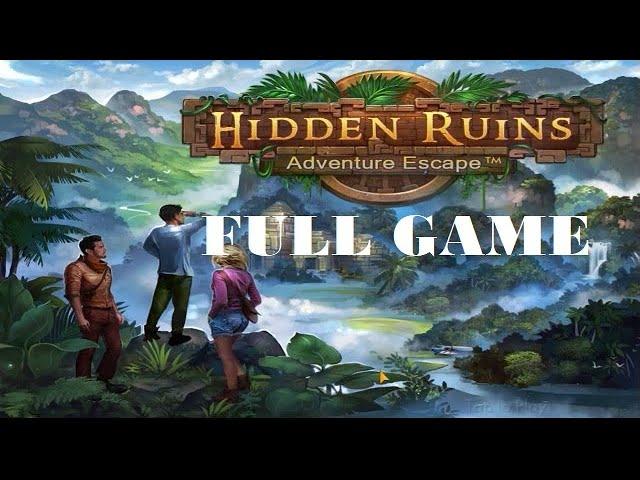 AE Mysteries Hidden Ruins walkthrough FULL.